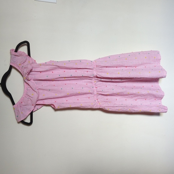 3 for $10 Bundle Sale! Wonder Nation Pink and White Dress Swiss Dots XL 14/16 - Picture 3 of 4